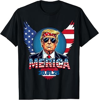 Donald Trump's American Flag Design. T-Shirt