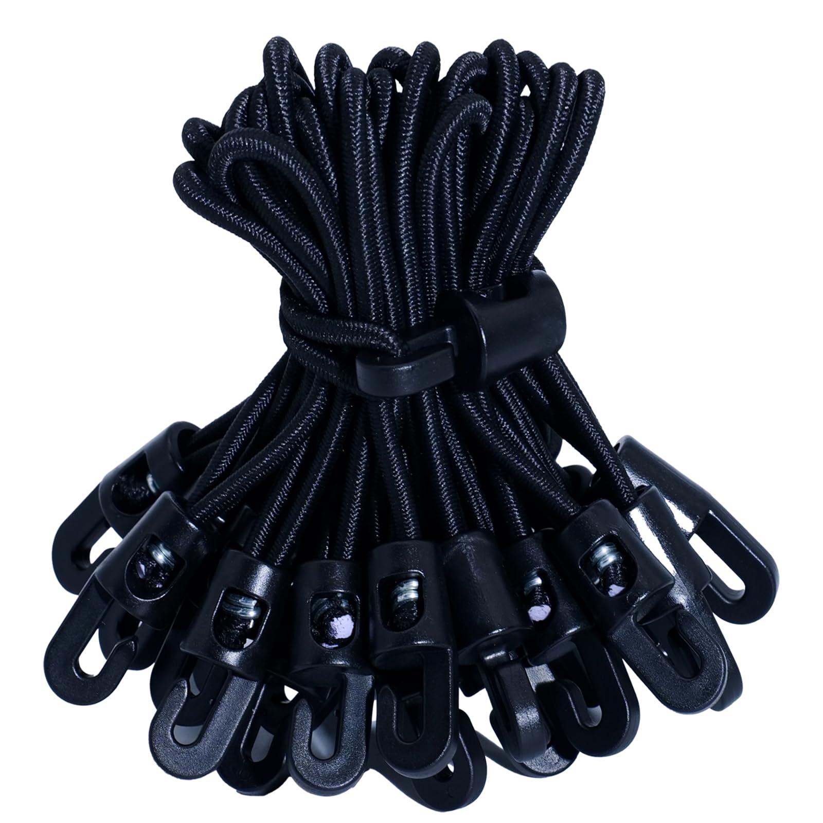 40 Piezas Tensores De Lona Profesionales Con Bola, Bridas Para Cables