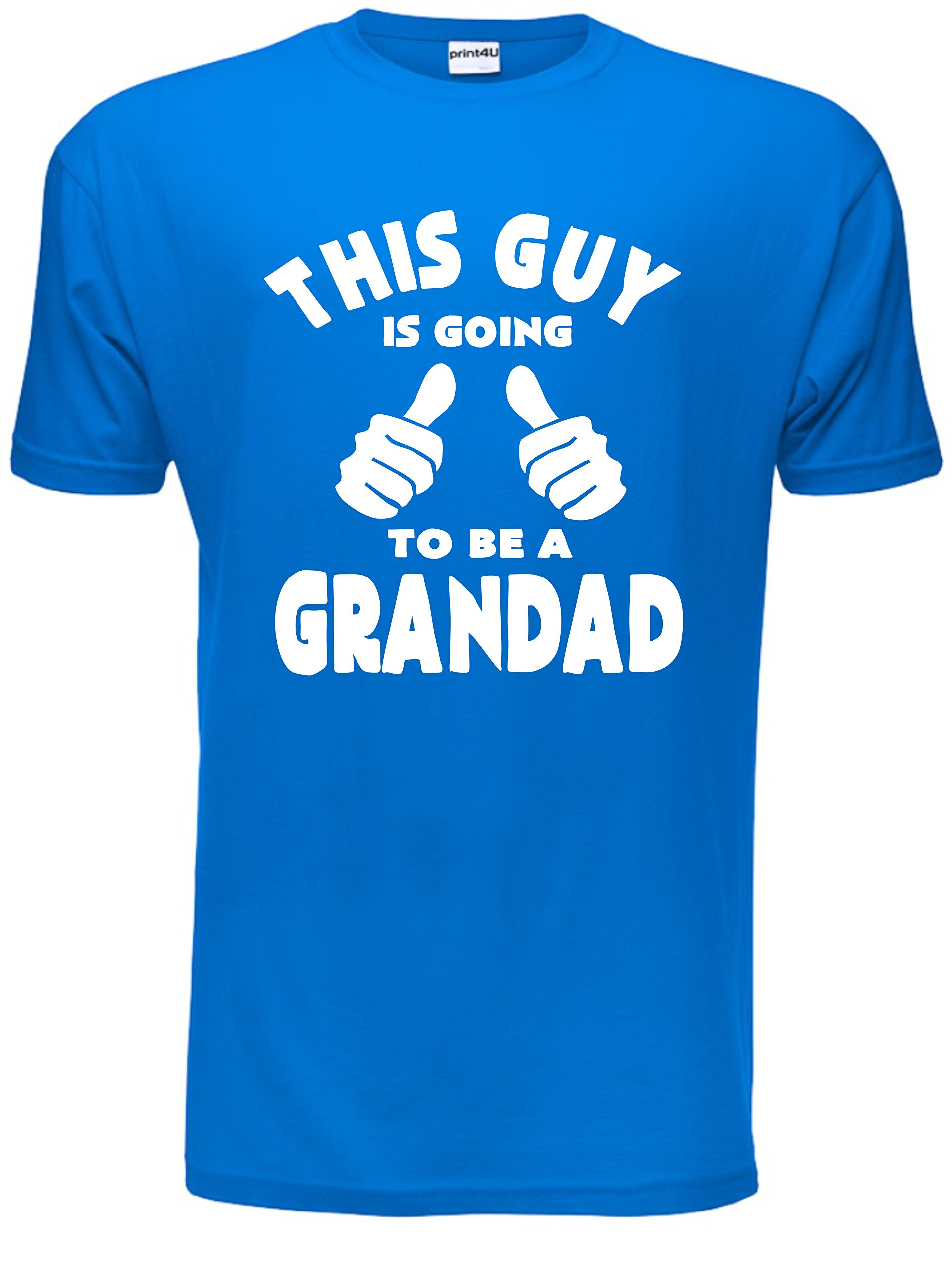 This Guy is Going to Be A Grandad Mens T-Shirt XX-Large Blue