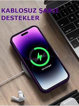 iPhone 13 Uyumlu Sarı Silikon Kılıf Leke Tutmaz İçi Süet Silinebilir Kapak