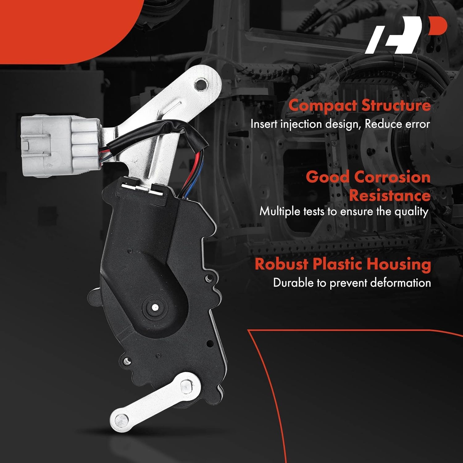 A-Premium Front Right Passenger Side Door Lock Actuator Compatible with Toyota T100 1993-1998