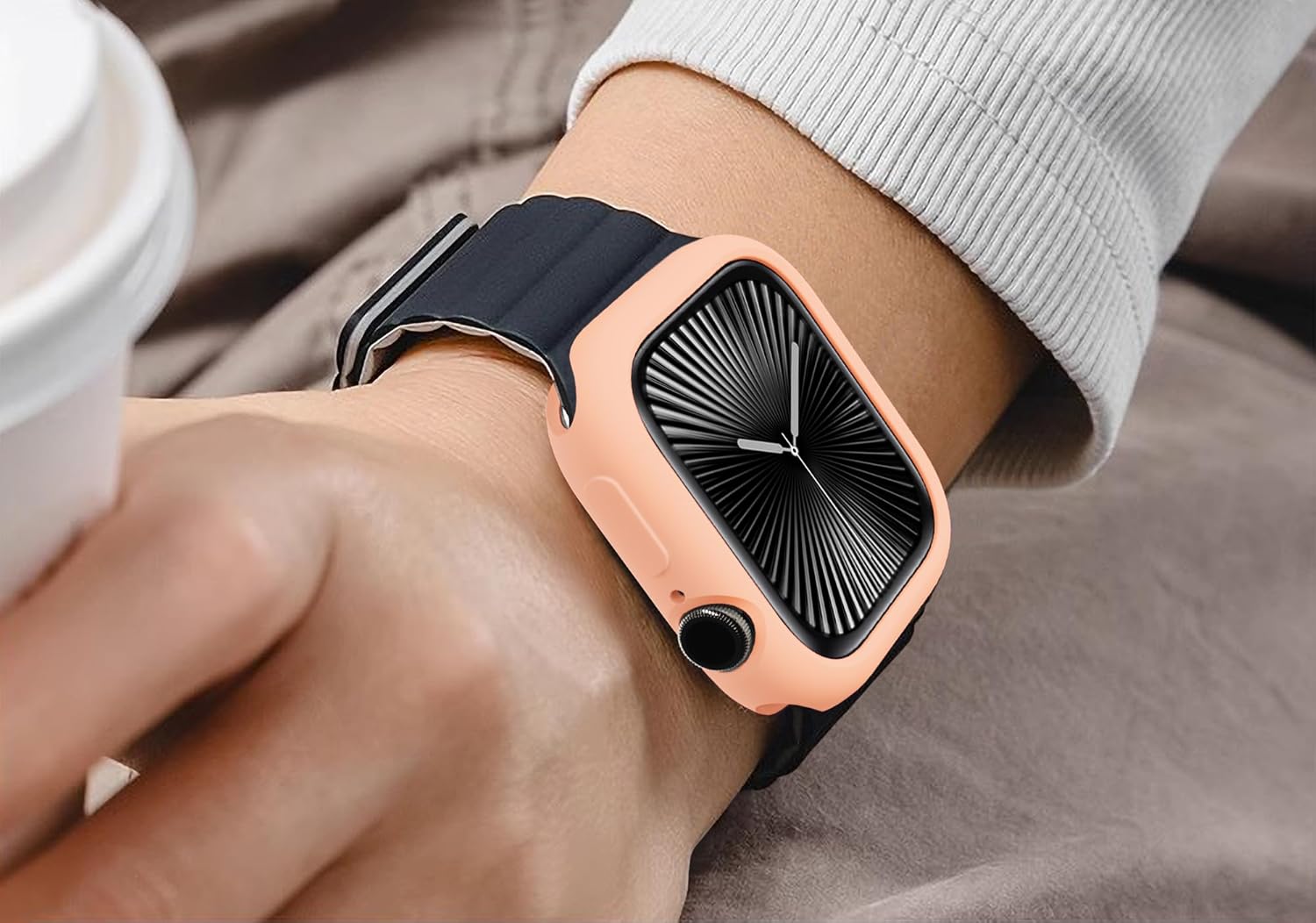 Compatible with Apple Watch Series 11 (2025) Series 10 46mm 42mm Shockproof TPU Silicone Protective Cover Bumper Shock-Absorbing Scratch-Resistant Case for Women Men (16pack, Series10 42mm)