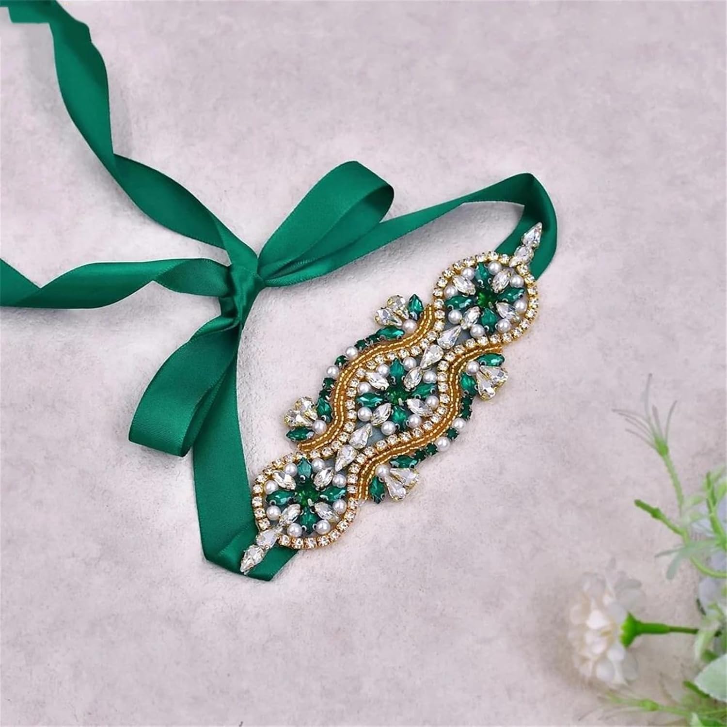 Women’S Simple Fashion EN8 Stone Wedding Belt For Dinner Dresses Valentine’S Day Gifts And Bridesmaid Accessories