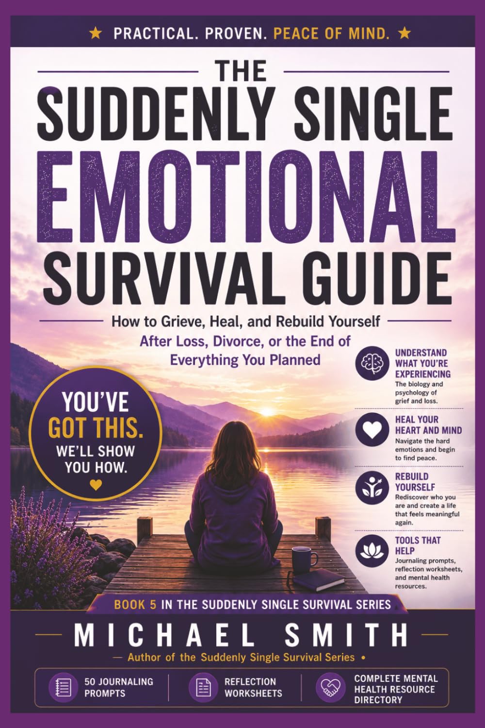 THE SUDDENLY SINGLE EMOTIONAL SURVIVAL GUIDE: How to Grieve, Heal and Rebuild Yourself After Loss, Divorce or the End of Everything You Planned (Suddenly Single Survival Series)