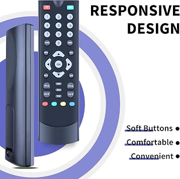 Replacement Remote Control Compatible With Goodmans Set Top Box Freeview Recorder GDB12XIT GD11FVZS2 R03SX2