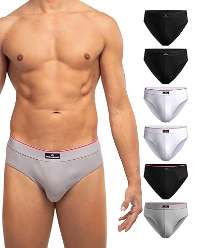 DANISH ENDURANCE Calzoncillos Hombre Slip, Slips Hombre Algodon, Transpirables, Pack de 3 - Ropa Hombre, Ropa Interior - Chollo en Moda