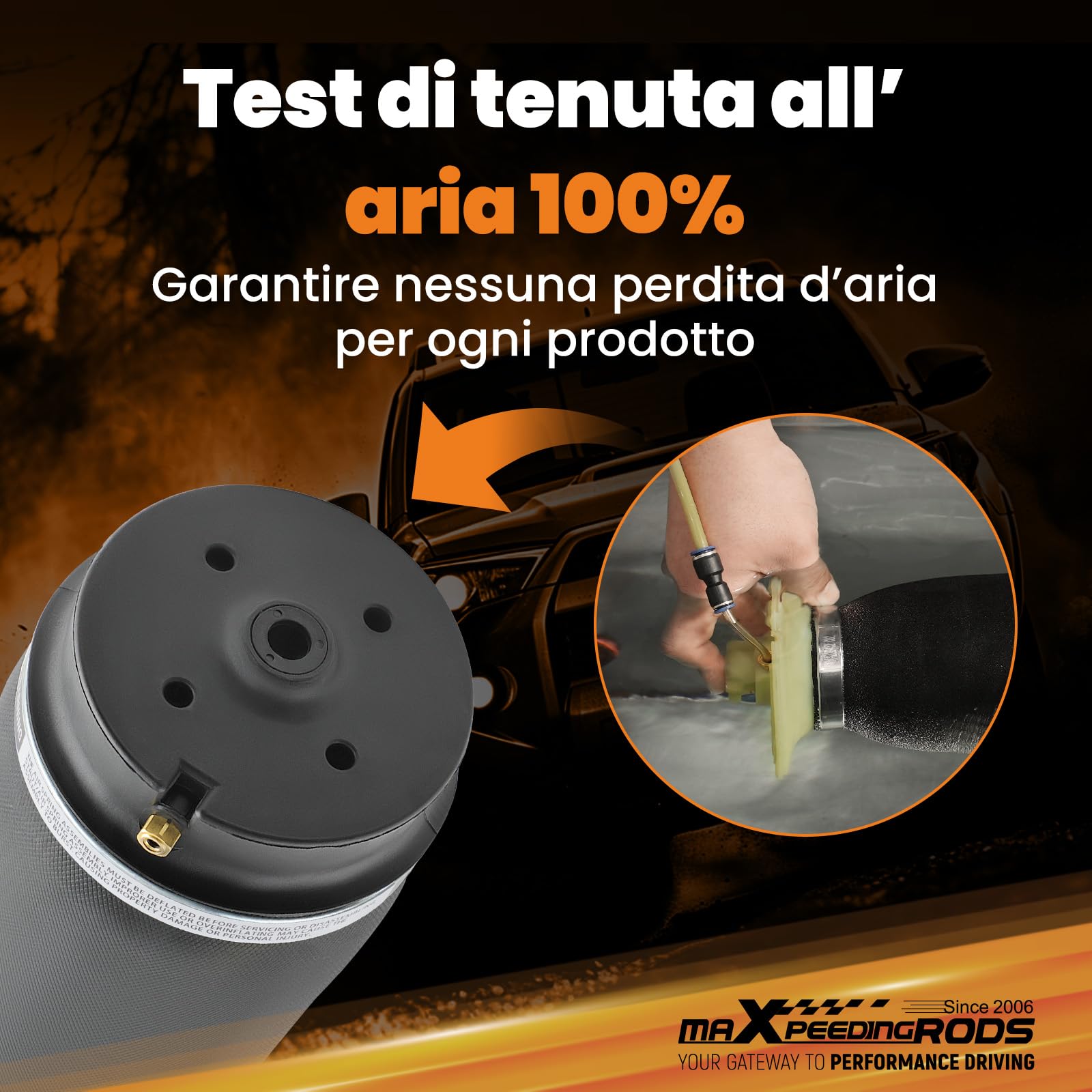 maXpeedingrods Molla Aria Sospensioni Pneumatiche Airmatic Posteriore for Mercedes W164 X164