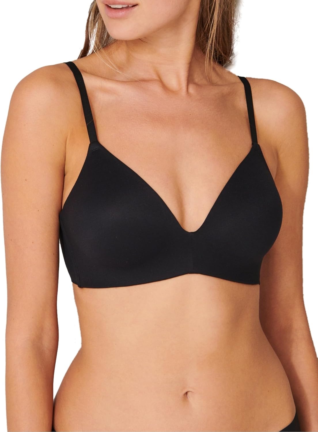 Schiesser Damen BH gepaddet ohne Bügel – Invisible Soft