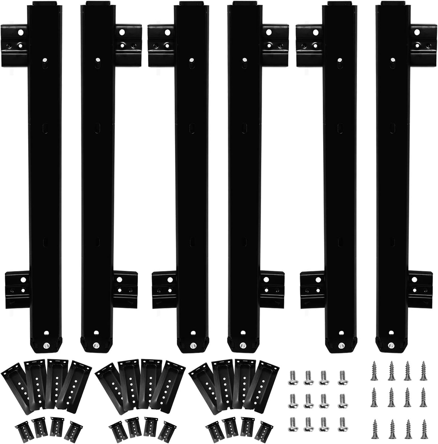 Keyboard Slide, KINJOEK 14 Inch 6 PCS Heavy Duty Ball Bearing Keyboard