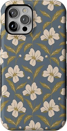 Vista 13 de Casely Funda para iPhone 12/12 Pro Compatible con MagSafe Funda de mármol negro