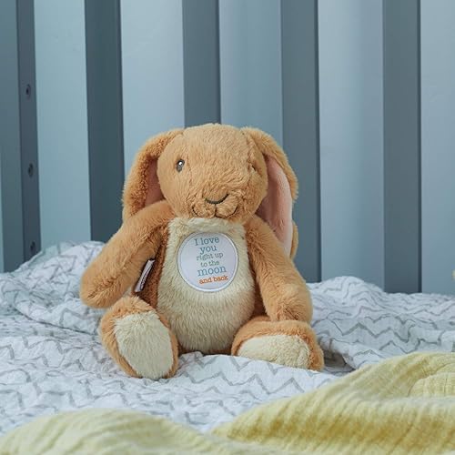 Miniatura 2 de KIDS PREFERRED Guess How Much I Love You - Puf de felpa de liebre marrón nuez, 9 pulgadas (96784)