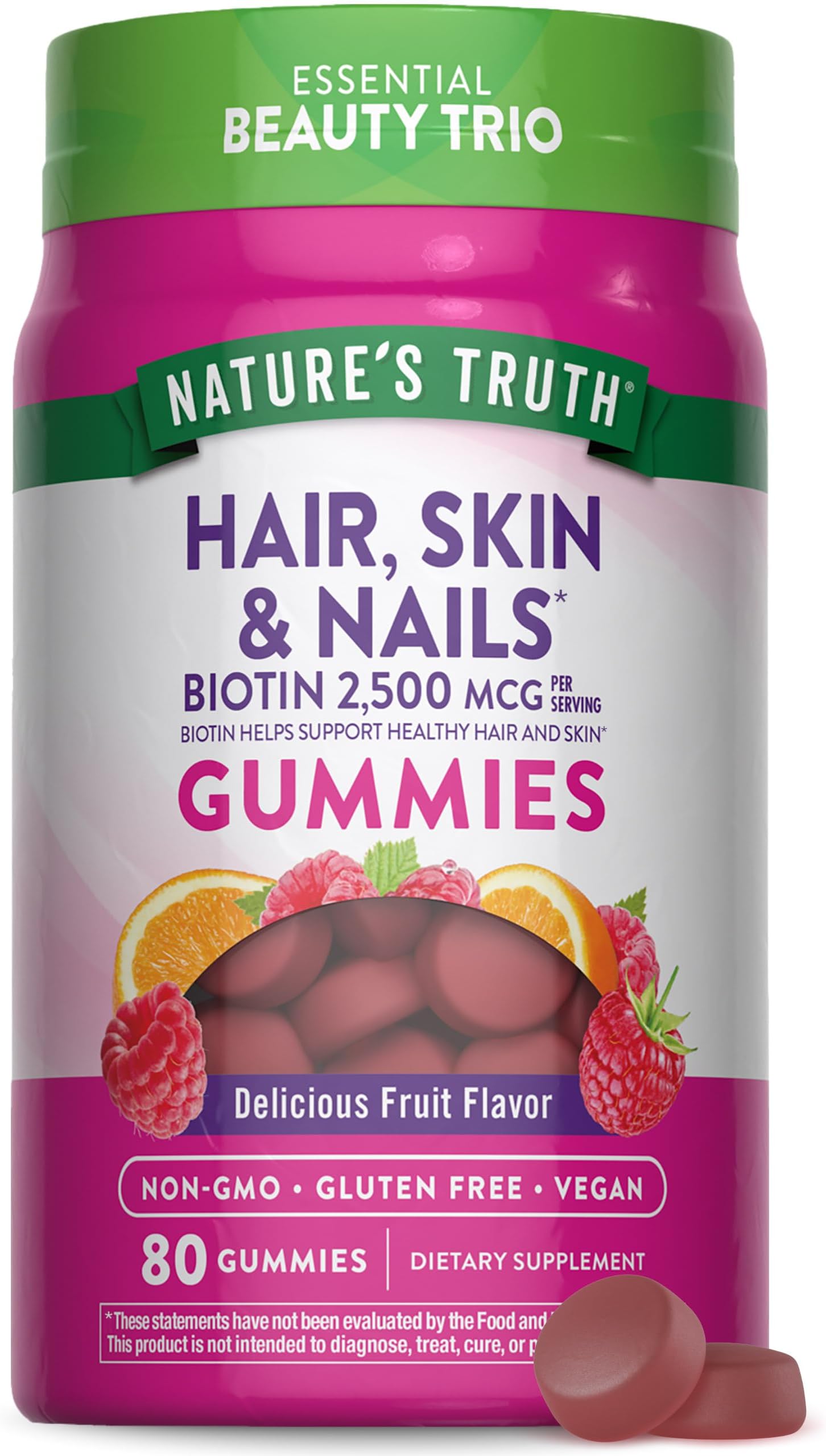 Hair, Skin, Nails 80 Gummies