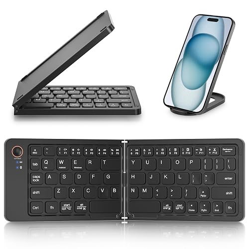 Mini Foldable Bluetooth Keyboard for Multiple Devices