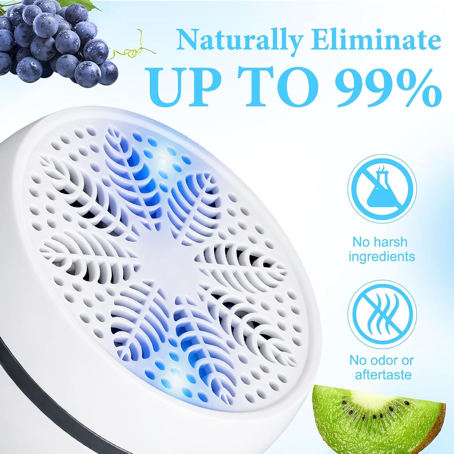Condition photo showing New/Like New for fruit and vegetable washing machine, portable produce cleaner device with water circulation cleaning, automatic activation in water, fruit cleaner device for fruits, vegetables, meat and seafood