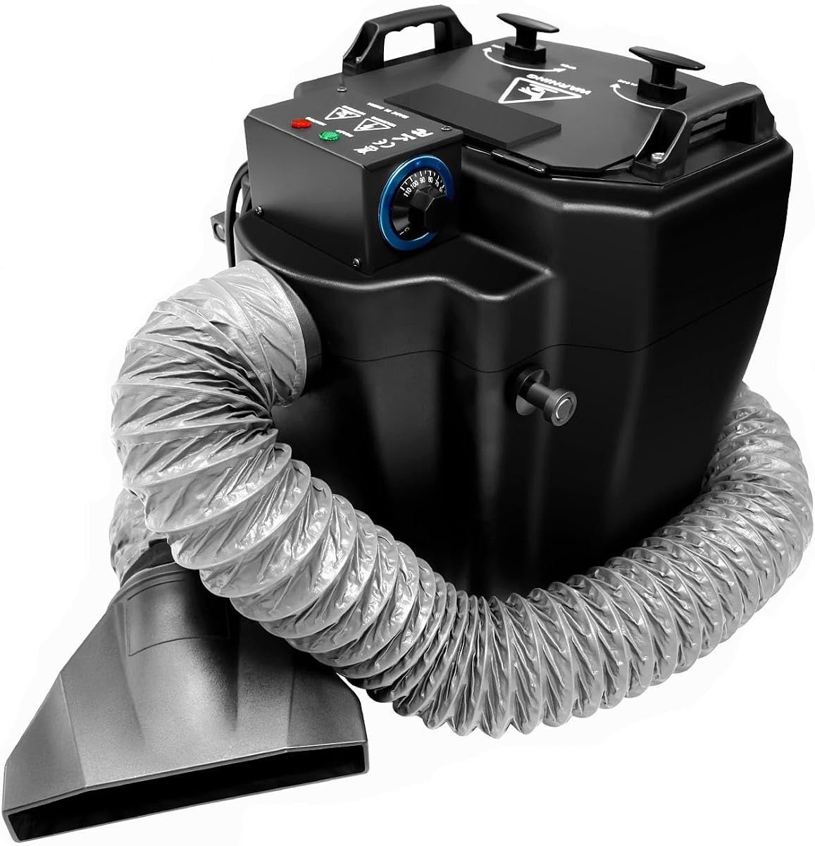 6000W High Density Dry Ice Fog Machine with Nozzle, 3200ft² Commercial Low Lying Fog Machine High Output Somke Machine Cloud Effect for Dance Floor Halloween Party Wedding and Theater Stage