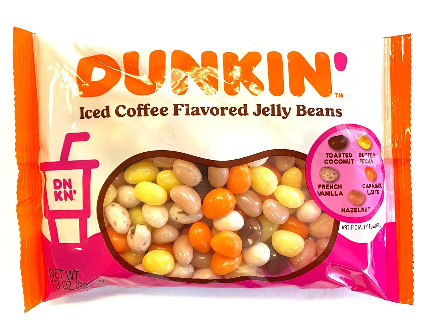 LIMITED EDITION Dunkin' Iced Coffee Flavored Jelly Beans, 1 bag, 13 oz