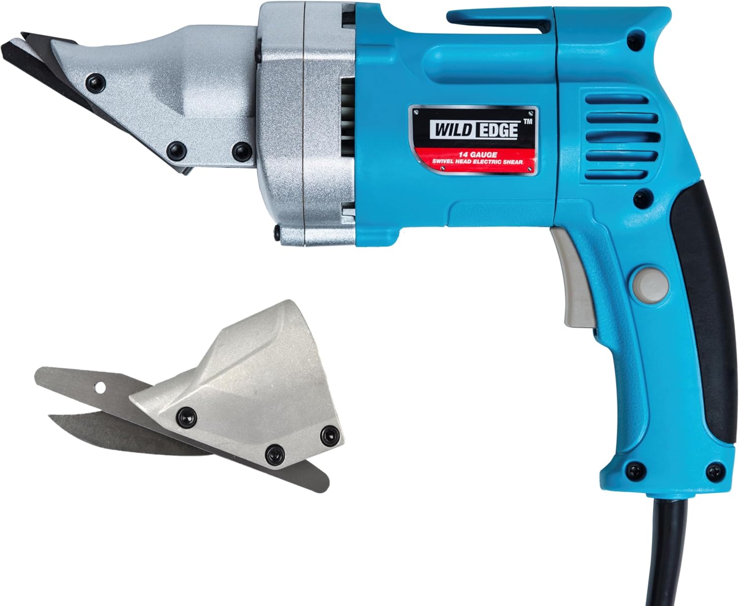 Wild Edge Electric Shear, 5.0 Amp Variable Speed Swivel Head Heavy Duty