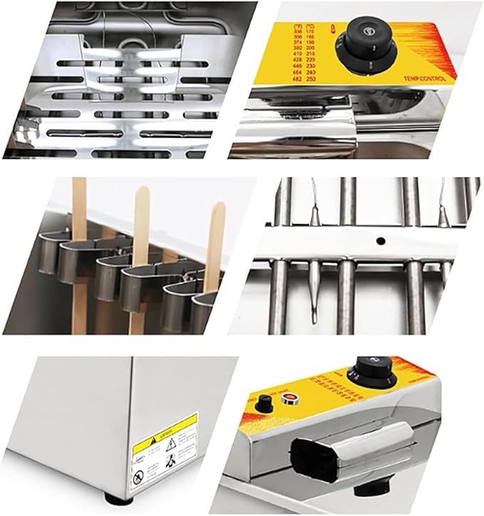Sartén Eléctrica Comercial 3000W 26L para Cocina y Restaurantes miniatura 3