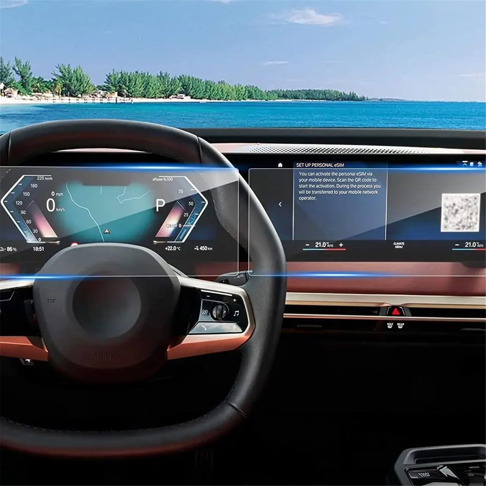 Vidrio templado BMW iX, i3 e i4: la máxima protección premium para tu sistema multimedia 7