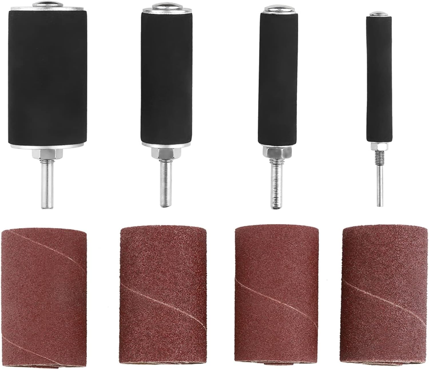 Drum Sander Kit, 20PCS Spindle Sanding Drum Sander Tool Kit Set with Case for Drill Press