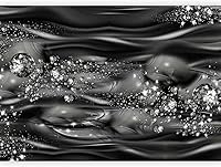 Vista 10 de artgeist Mural de pared abstracto marrón de 116 x 83 pulgadas, papel tapiz autoadhesivo para despegar y pegar, autoadhesivo, extraíble, gran