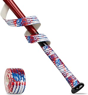 Gonex Bat Grip Tape for Baseball Softball Bats - 1.1mm Pro Feel 40.16" Non-Slip Full Adhesive Grip (1/2 Pack)