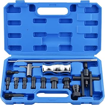 Motorcycle Blind Hole Bearing Puller Set Motorcycle Slide Hammer Pilot Insert Inner Internal Bearing Removal Tool Set
