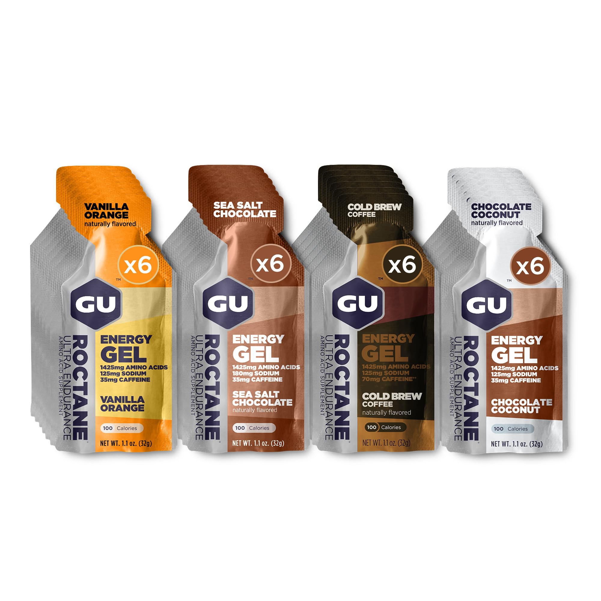 GU Energy, Roctane Ultra Endurance Energy Gel, Assorted Flavors - 24 Count — Amazon image 12