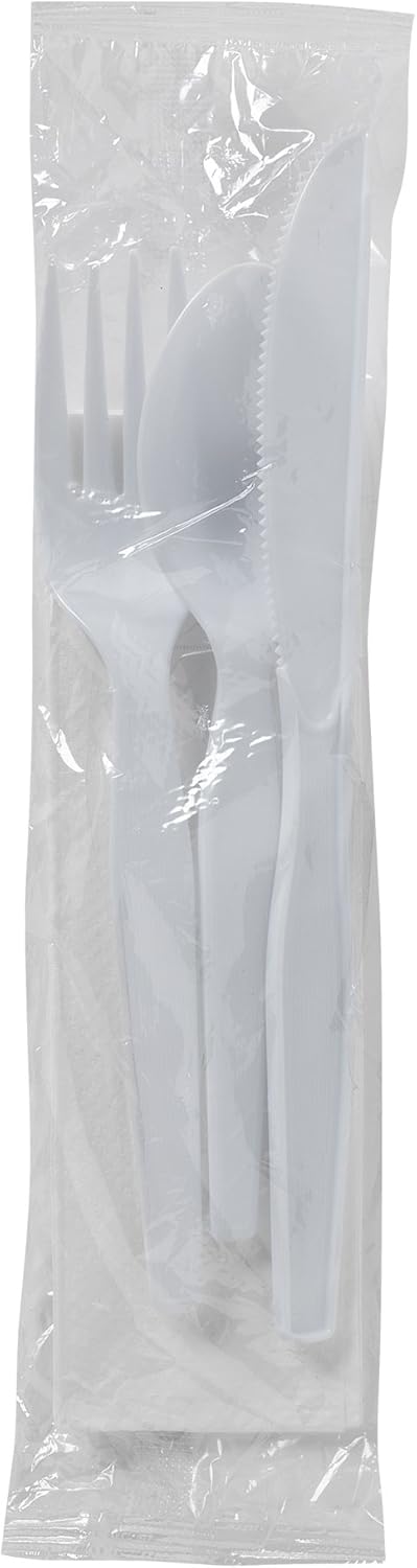 Dixie Wrapped Weight Polystyrene Plastic Fork