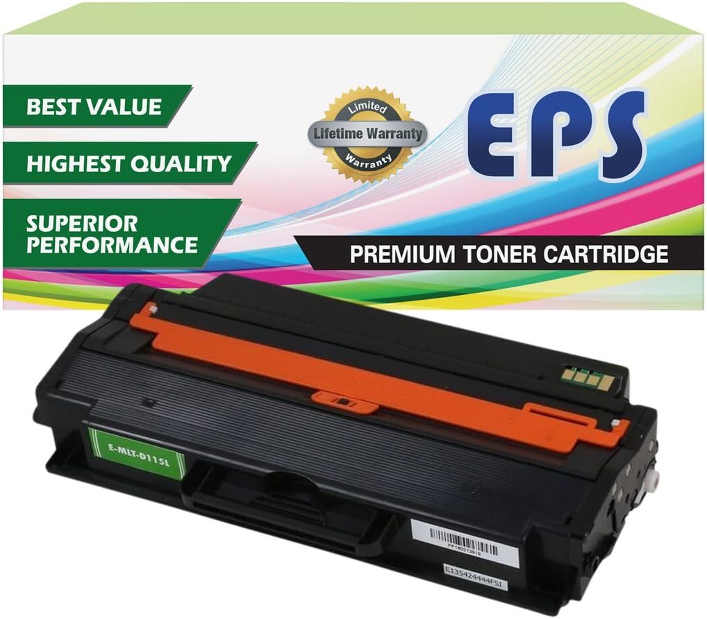 EPS Replacement Toner compatible with Samsung MLT-D115L for Samsung SL-M2820DW SL-M2870FW