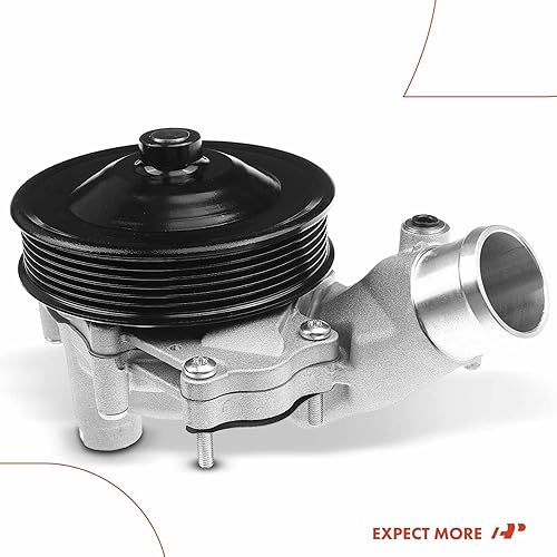Miniatura 8 de A-Premium Agua del motor con polea DOHC, 6,8Cyl 3.0L 5.0L Compatible con Jaguar F-Type, F-Pace, XF, XFR, XJ, XJR, XKR, XKR-S y Land Rover Discovery,