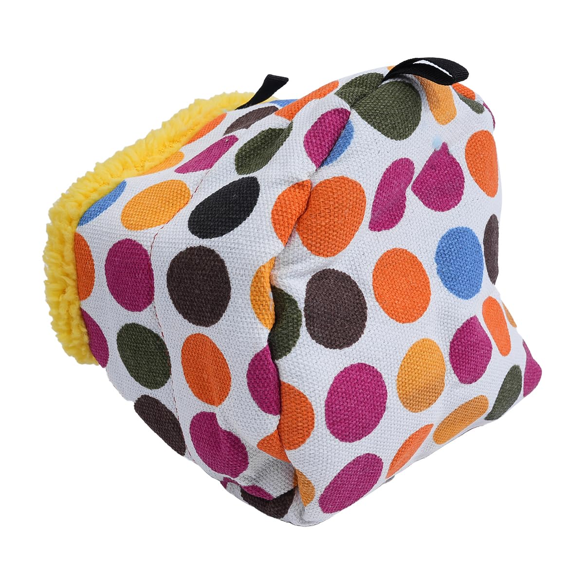 ZONADAH 14x14x17cm Bird Hanging Hammock Winter Warm Parrot Nest House Bed Plush Snuggle Pet Cave Hammock Tent Bed for Hamster Parrot Macaw Budgies Cockatiels - Image 4