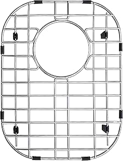 Granatan Stainless Steel Kitchen Sink Protector Grid 11.26x14.5 Inch - Rust-Resistant Bottom Rack for 12x15 Sinks