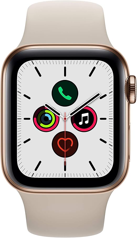 APPLE - WATCH 5 40MM GOLD CASE STONE GPS CELLULAR S5 40 GOLD SS ST SP :  Amazon.co.uk: Electronics \u0026 Photo