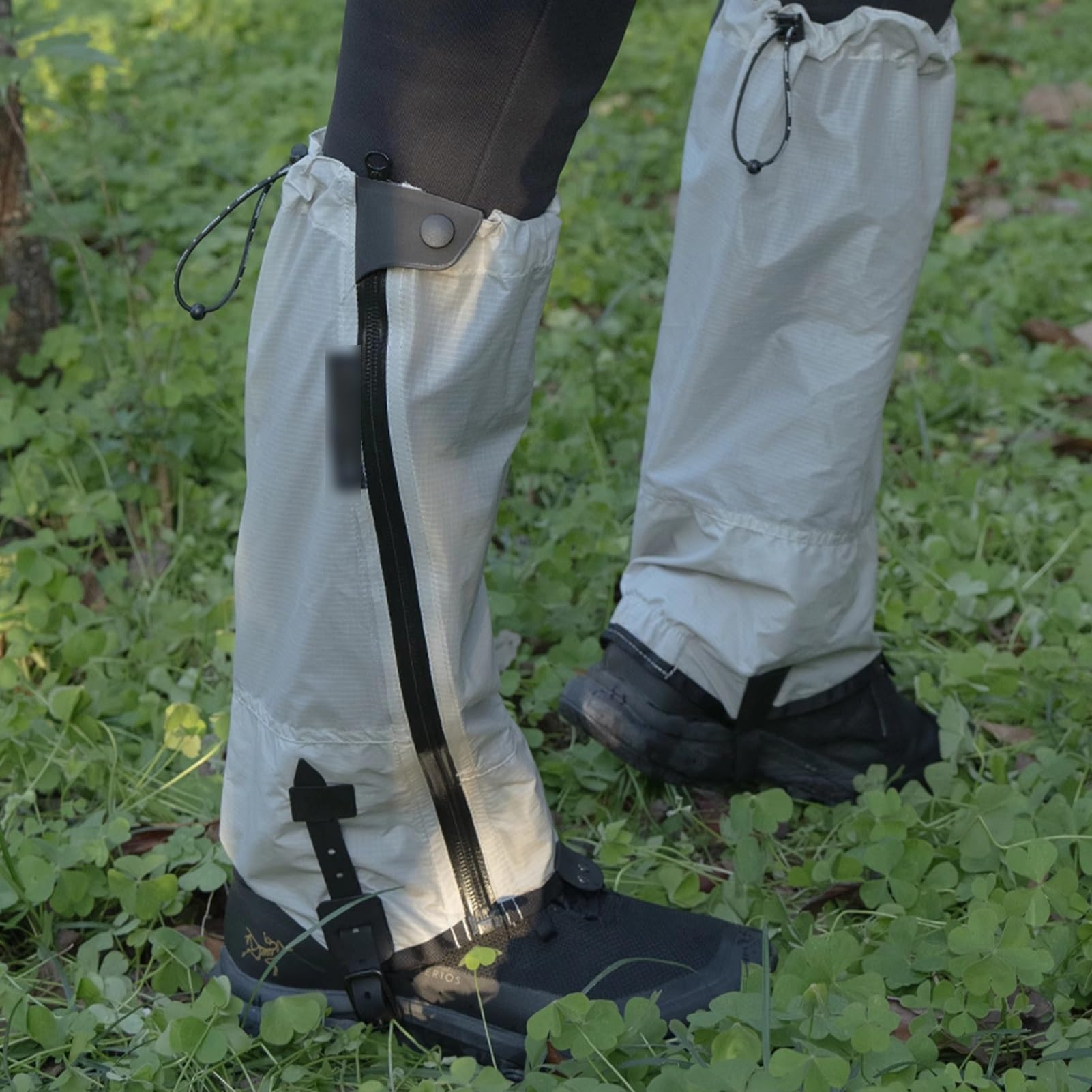 1 Paire De Guêtres De Jambe, Guêtres De Bottes De Neige Réglables avec Sangle Inférieure Épaisse Remplaçable