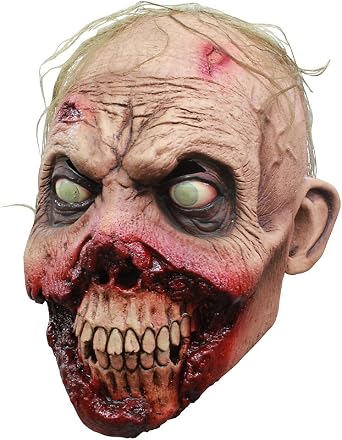 Ghoulish Productions Rotten Gums Zombie Mask, Brown, One Size
