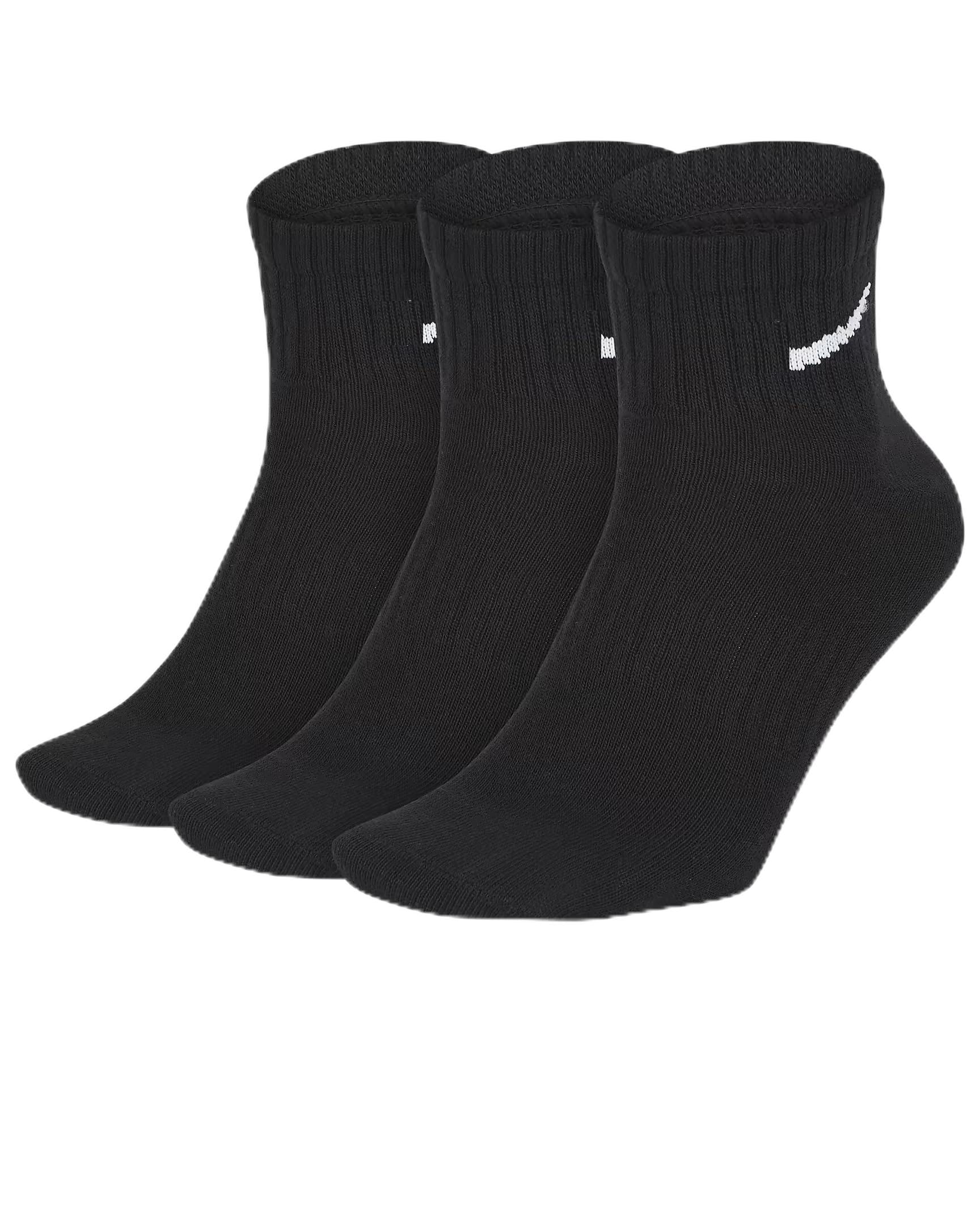 MaxcomMens Womens Unisex Everyday Ankle Length Socks Sports Workout Lightweight Training Sock 3 Pairs(M,L)