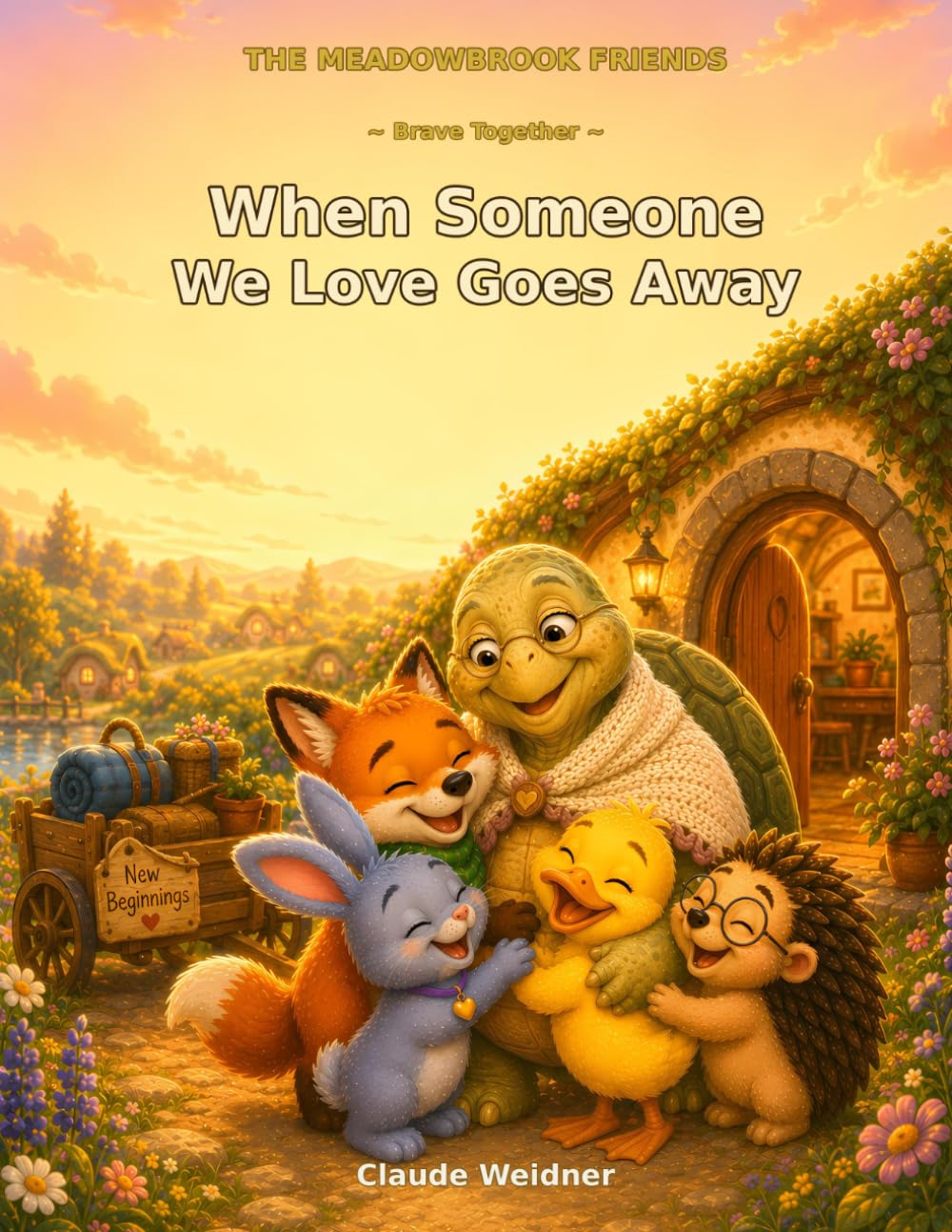 When Someone We Love Goes Away: A Gentle Story About Bravery, Big Feelings, and Saying Goodbye (The Meadowbrook Friends, Book 3)