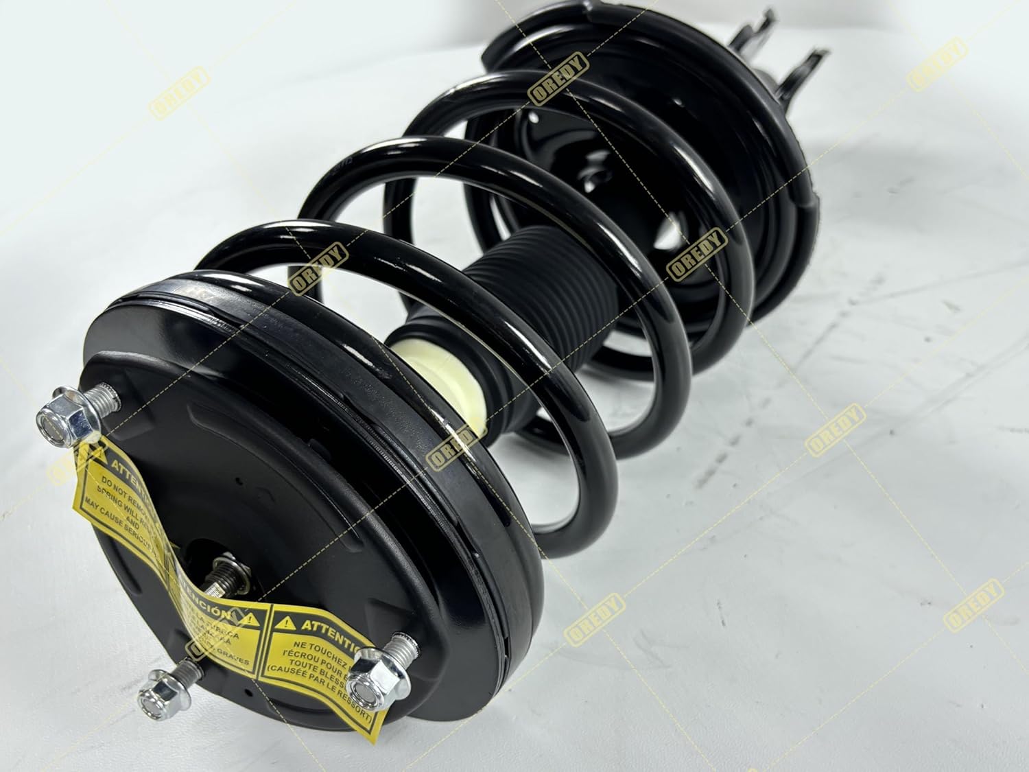 OREDY Front Right Strut Coil Spring for Hyundai Santa Fe 2007 2008 2009 Complete Ready Install Passenger Side Shock Absorber Assembly - 272300