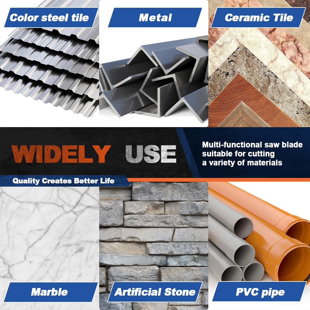 Indestructible Disc for Grinder 3inch 5pcs-3/8 Arbor Multifunctional Cutting Discs for Smooth Cutting, Chamfering, Grinding Materials - Image 2