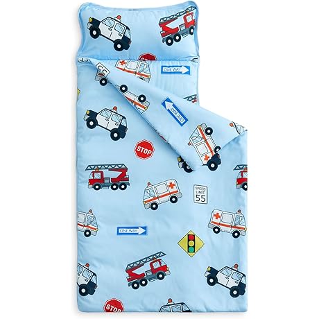 Wake in Cloud Toddler Boy Sleeping Bag: Adventure on Wheels