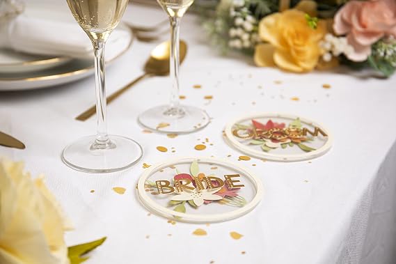 Sizzix Thinlits Die Set 12PK Pass The Bouquet by Olivia Rose | 665895 |Chapter 2 2022, Multicolor