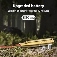 Vista 3 de MidTen Bore Sight Laser 9mm/223 5.56mm/30-06/25-06/270 Laser Bore Sighter Boresighter