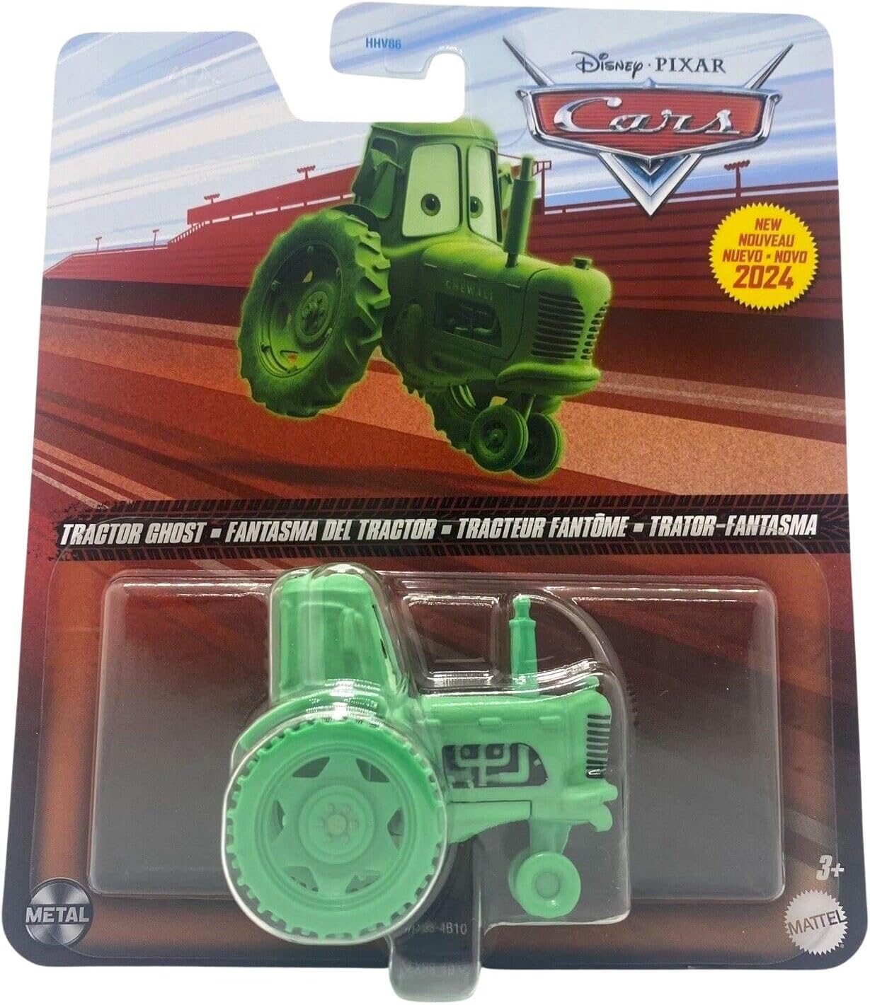 Disney - Brandclub - Pixar Cars Tractor with Tire in Mouth, Metal