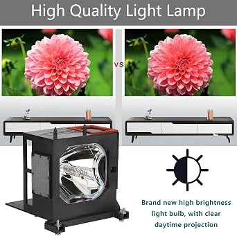 LMP-H200 200W Replacement Projector Lamp Bulb with Housing for Sony VPL-VW40 VPL-VW50 VPL-VW60 VW40 VW50 VW60 Projector Lamp.