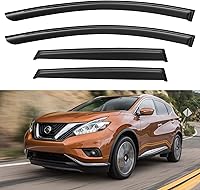 Vista 77 de Visores para ventanas y protectores contra la lluvia para Ford Fusion 2013, 2014, 2015, 2016, 2017, 2018, 2019, 2020, Deflectores de viento