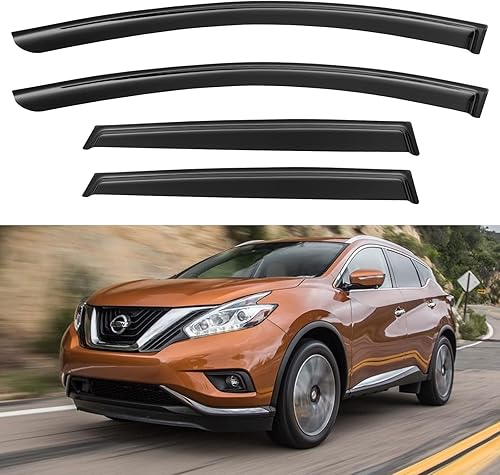 Miniatura 80 de Visores de ventana y protectores contra la lluvia para Ford F150 de 1997-2003, Standard Cab, Deflectores de viento para ventanas de canal externo