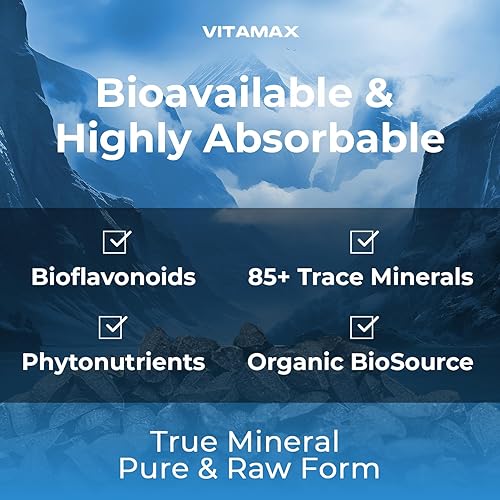 Miniatura 4 de Musgo marino de 3000 mg de maca, 1000 mg de aceite de semilla negra, 2000 mg de Ashwagandha, 1000 mg de vejiga, cúrcuma, manuka, saúco, vitaminas C