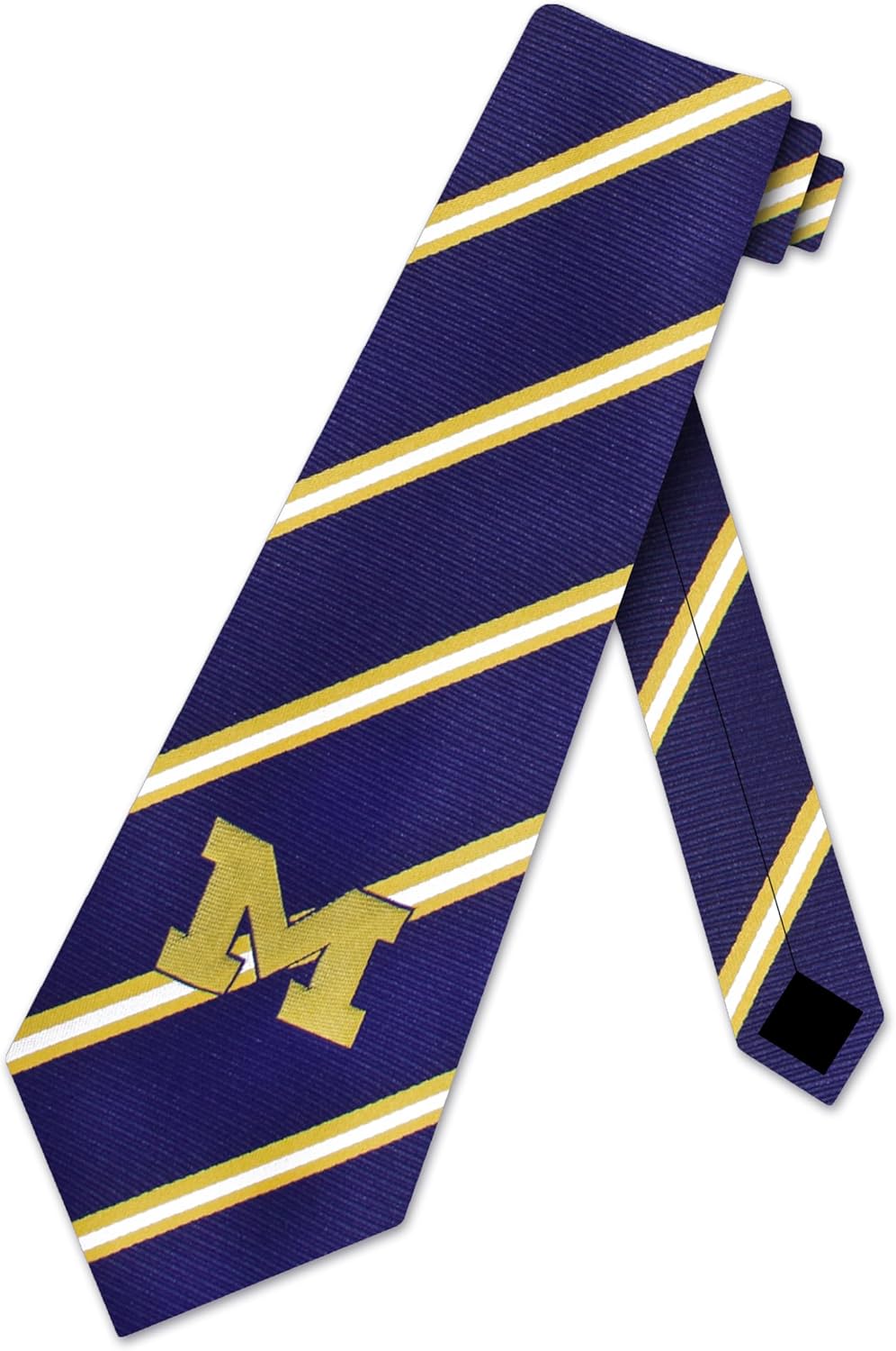 Eagles Wings Michigan Ties Mens College Wolverines Sports Necktie