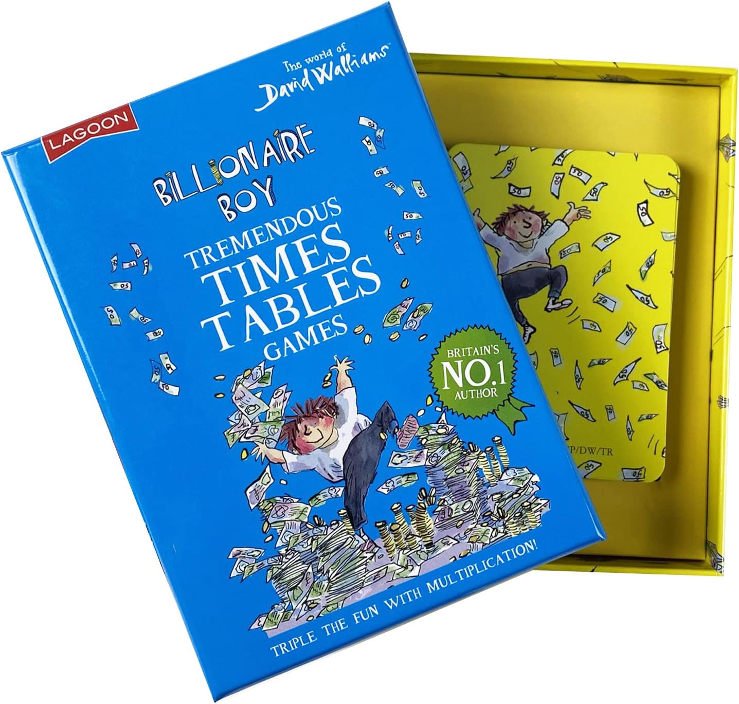 The Lagoon Group 2231 World David Walliams Billionaire Boy's Tremendous Times Table Games, Nylon/A